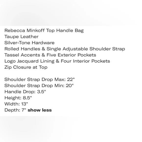 Rebecca Minkoff Bag - Picture 5 of 5